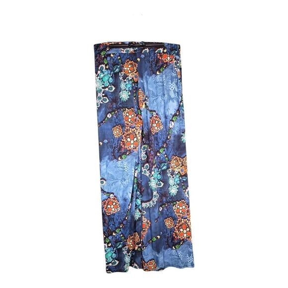 Julian Chang SusanPant Flare Wide Leg Pull on Royalty Women's XL - Picture 2 of 4
